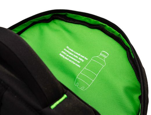 Mochila para portatil q-connect 15,6" negra con asa 2 bolsillos exteriores 320x430x140 mm.