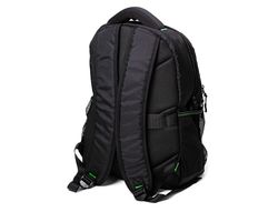 Mochila para portatil q-connect 15,6" negra con asa 2 bolsillos exteriores 320x430x140 mm.