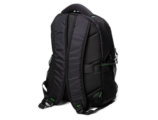 Mochila para portatil q-connect 15,6" negra con asa 2 bolsillos exteriores 320x430x140 mm.