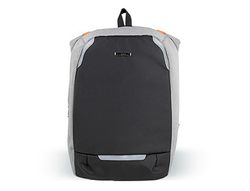 Mochila para portatil q-connect 18" negra / gris poliester impermeable 460x170x310 mm