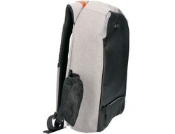 Mochila para portatil q-connect 18" negra / gris poliester impermeable 460x170x310 mm