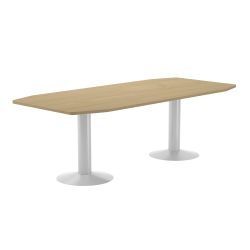 Modelo Kit Meeting Mesa 220 x 100 x 72 Blanco / Roble