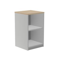 Modelo Kit Store 78 x 45 x 45 Estructura Aluminio / Tapa Roble