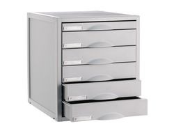 Módulo Archivo 2000 6 cajones gris