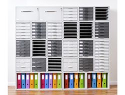 Módulo Archivo 2000 de 5 cajones gris