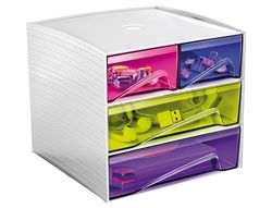 Módulo con 2 cajones pequeños y 2 cajones grandes