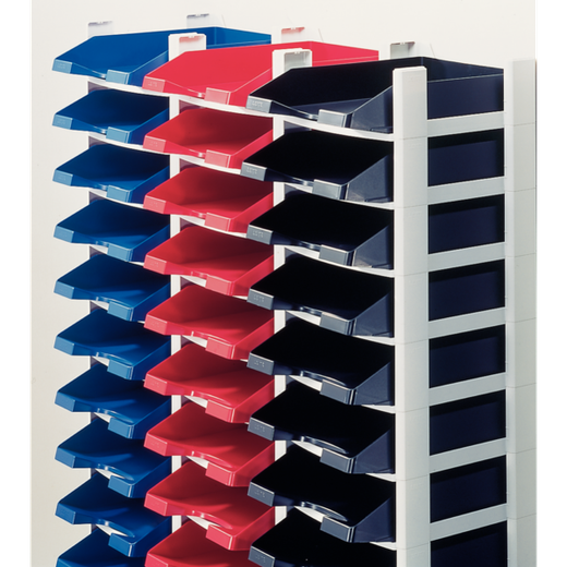 Módulo de 3 bandejas Leitz Plus (completo), negro