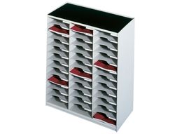 Módulo de archivo gris de 36 casillas Fast Paperflow