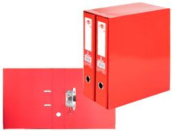 Modulo Liderpapel 2 Archivadores Folio 2 Anillas Mmecanismo de Palanca 75Mm Rojo