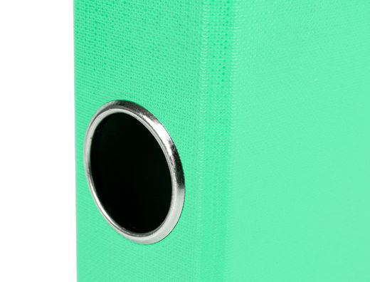 Modulo liderpapel 3 archivadores folio 2 anillas mecanismo de palanca 52mm verde pastel
