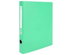 Modulo liderpapel 3 archivadores folio 2 anillas mecanismo de palanca 52mm verde pastel