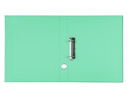 Modulo liderpapel 3 archivadores folio 2 anillas mecanismo de palanca 52mm verde pastel
