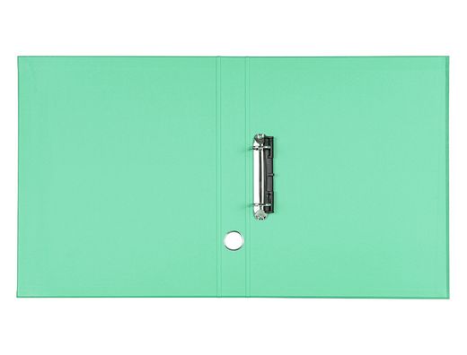 Modulo liderpapel 3 archivadores folio 2 anillas mecanismo de palanca 52mm verde pastel