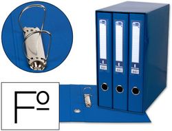 Modulo Liderpapel 3 Archivadores Folio 2 Anillas Mixtas 40Mm Azul