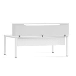 Modulo Recepcion 180 cm Blanco / Blanco