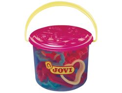 Moldes Modelar Jovi -Cubo con 24 Moldes -6 Modelos