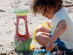 Molino de arena y agua vikingtoys ecoline ecologico y reciclable