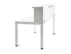 Modulo Recepcion 120 cm Blanco / Blanco