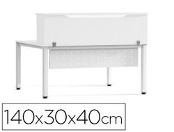 Modulo Recepcion 140 cm Blanco / Blanco