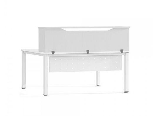 Modulo Recepcion 140 cm Blanco / Blanco