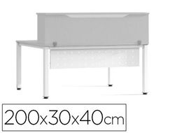 Modulo Recepcion 200 cm Gris / Gris