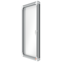 NOBO Vitrina de uso exterior magnética capacidad para 4 hojas A4.