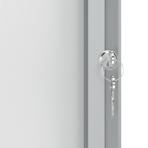 NOBO Vitrina de uso exterior magnética capacidad para 6 hojas A4