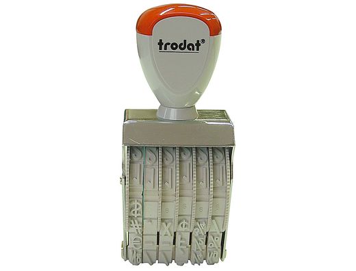 Numerador Trodat 1576 -De 7 mm Bandas