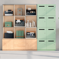 Organizador de escritorio portátil con asa, fieltro, gris oscuro