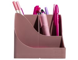 Organizador de sobremesa exacompta skandi color rosa viejo 155x119x109 mm