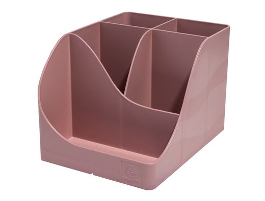 Organizador de sobremesa exacompta skandi color rosa viejo 155x119x109 mm