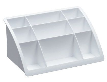 Organizador Sobremesa Plastico Offisys Timeless Blanco 198X128X93 Mm