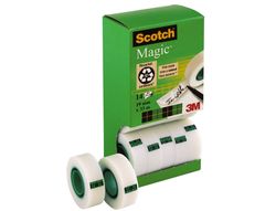 Pack 12+2 cintas adhesivas invisible Magic 810 19mm.X 33m