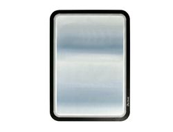 Pack 2 porta anuncios imantado dorso adhesivo reposicionable en pvc negro