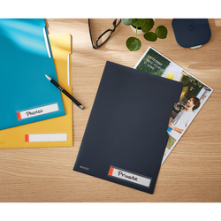 Pack 3 dosieres privacidad Leitz Cosy, DIN A4, gris
