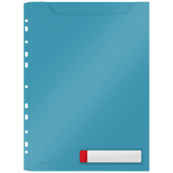 Pack 3 fundas privacidad Leitz Cosy gran capacidad, DIN A4, azul