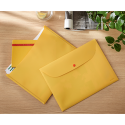 Pack 3 sobres privacidad Leitz Cosy, con 2 bolsillos, DIN A4, amarillo