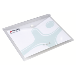 Pack 5 sobres broche Rexel ICE DIN A5, transparente