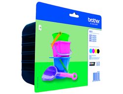 Pack cartuchos de tinta Brother LC221VALBP