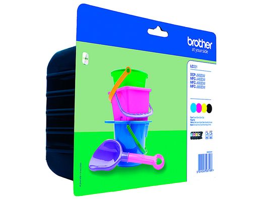 Pack cartuchos de tinta Brother LC221VALBP