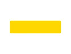 Pack de 10 simbolos adhesivos forma longitudinal color amarillo