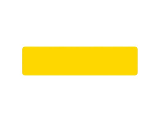 Pack de 10 simbolos adhesivos forma longitudinal color amarillo