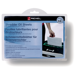 Pack de 12 hojas lubricantes Rexel
