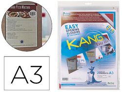 Pack de 2 fundas kang adhesivas reposicionables apertura en l