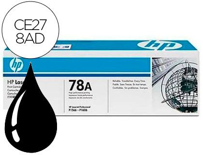 Pack de 2 Toners laser original HP 78A Negro CE278AD