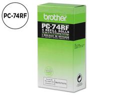 Pack de 4 cintas transferencia fax Brother original CLTP4092