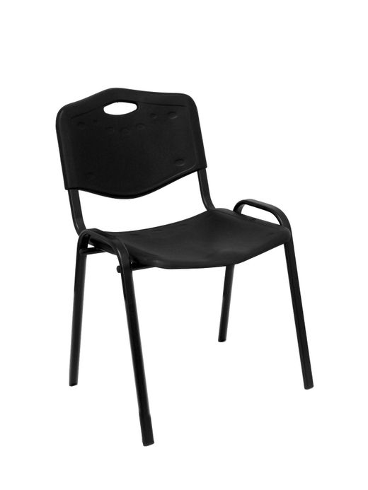 Pack de 4 sillas Robledo PVC negro