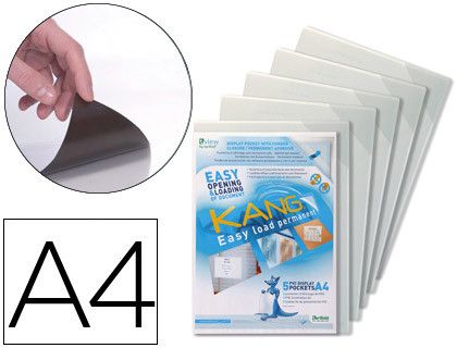 Pack de 5 fundas adhesivas A4 Tarifold