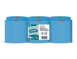 Pack de 6 rollos secamanos azul 2 capas 100 metros
