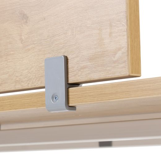 Panel Divisor 40 x 136 Melamina Blanco (Mesa Individual Melamina)